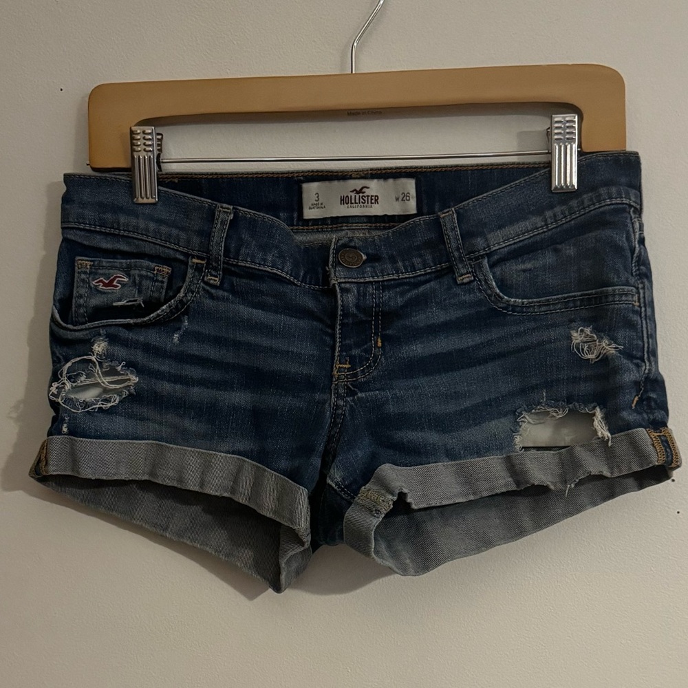 Hollister Low Rise Jean Shorts